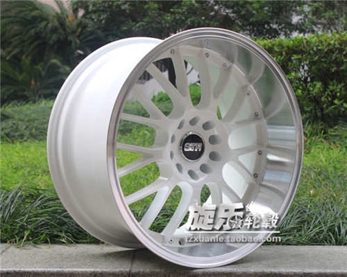 18寸8.5J 10J 5*114.3/120寬邊 英菲尼迪G37 寶馬5系 改裝輪轂YLX