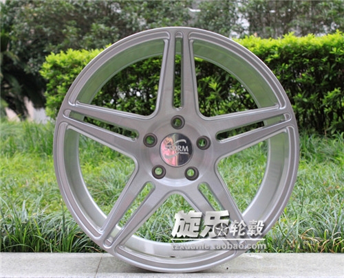 18寸5*114.3鍛造銀色車面 翼神 銳志 G35 IS GS 思鉑睿 改裝輪轂