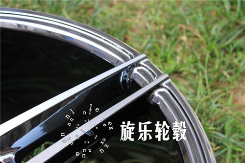 18寸V5款5*114.3黑色電鍍車面 銳志 索納塔 睿翼 思鉑睿 改裝輪轂