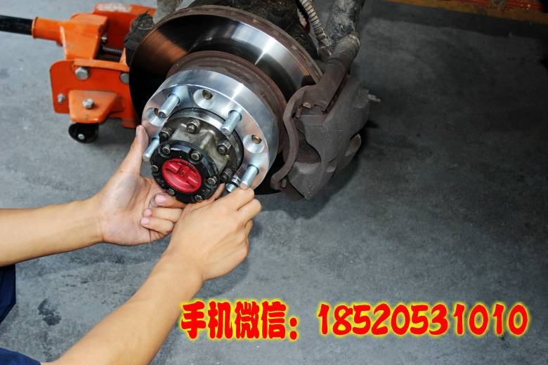 北汽戰(zhàn)旗角斗士改裝輪轂加寬ET墊片 輪距法蘭盤(pán) 縱天汽車(chē)變位器