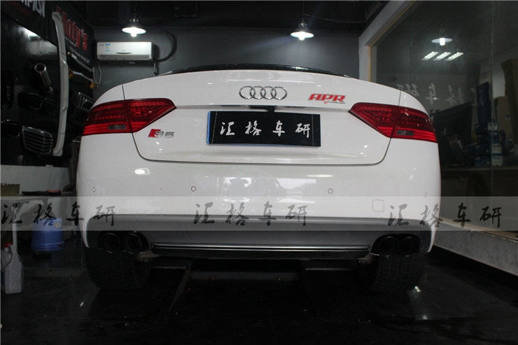 長沙匯格車研汽車改裝奧迪A5奧地利SEBRING賽百靈4出排氣