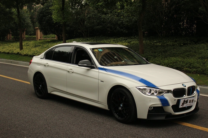 【車(chē)鎮(zhèn)改裝】寶馬320改Mtech包圍，輪轂，cgw尾段