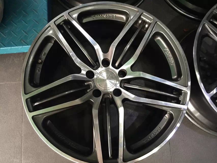 RAYS triniti，鍛造，19寸，8.5J ，ET38，5-112 奧迪A4, CC、Q3、Q5等，二手現(xiàn)貨