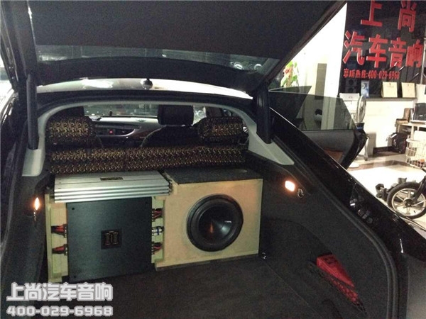 奧迪A7改裝丹拿音響-陜西西安上尚汽車音響改裝