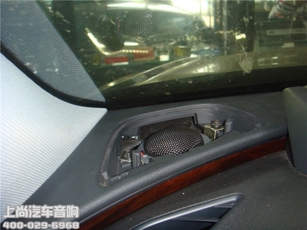 奧迪A7改裝丹拿音響-陜西西安上尚汽車音響改裝