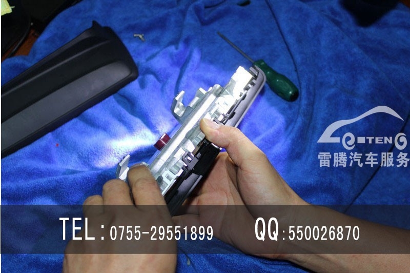 深圳寶馬升級導(dǎo)航寶馬118i原車屏升級導(dǎo)航 加裝手寫觸摸凱立德導(dǎo)航