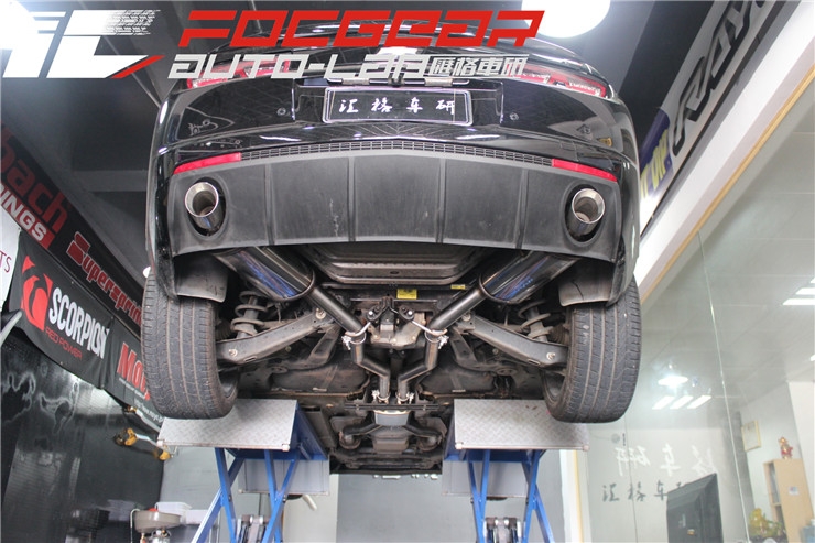 長(zhǎng)沙匯格車(chē)研改裝科邁羅camaro大黃蜂美國(guó)正品Magnaflow芒果排氣