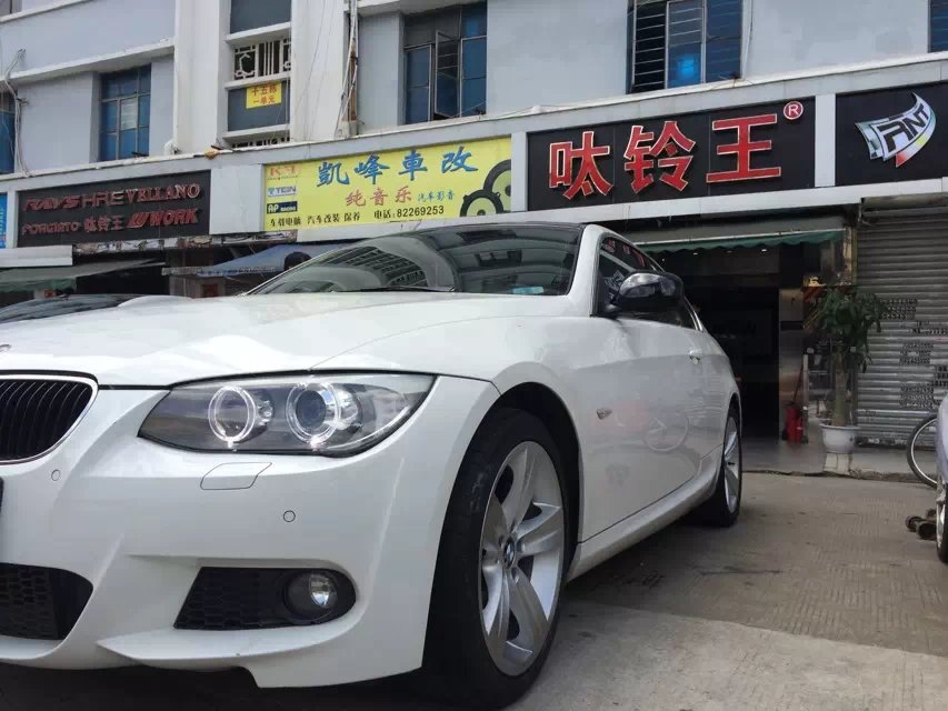 寶馬，裝原裝18寸