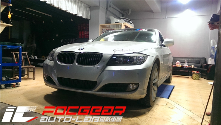 湖南BMW寶馬3系E90 335i改裝JBOM虎牌高流量三元催化頭段排氣--長沙匯格車研專業(yè)寶馬改裝