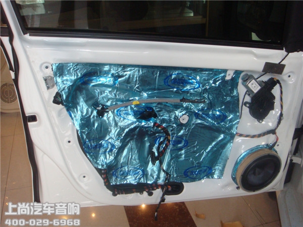 大眾POLO改裝意大利赫茲音響-陜西西安上尚汽車音響