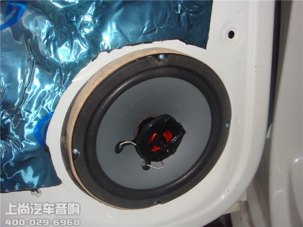 大眾POLO改裝意大利赫茲音響-陜西西安上尚汽車音響