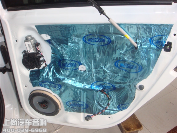 大眾POLO改裝意大利赫茲音響-陜西西安上尚汽車音響
