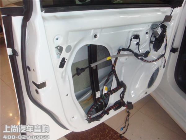 大眾POLO改裝意大利赫茲音響-陜西西安上尚汽車音響