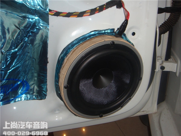 大眾POLO改裝意大利赫茲音響-陜西西安上尚汽車音響