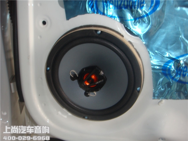 大眾POLO改裝意大利赫茲音響-陜西西安上尚汽車音響