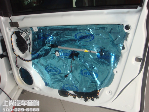 大眾POLO改裝意大利赫茲音響-陜西西安上尚汽車音響
