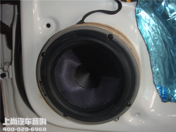 大眾POLO改裝意大利赫茲音響-陜西西安上尚汽車音響