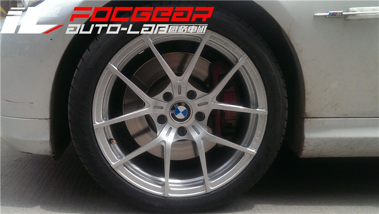 BMW寶馬E90 335 3系改裝加拿大JW鍛造定制18寸輪轂-湖南長沙匯格車研專業(yè)寶馬改裝