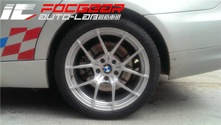 BMW寶馬E90 335 3系改裝加拿大JW鍛造定制18寸輪轂-湖南長沙匯格車研專業(yè)寶馬改裝