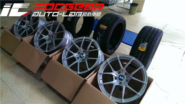 BMW寶馬E90 335 3系改裝加拿大JW鍛造定制18寸輪轂-湖南長沙匯格車研專業(yè)寶馬改裝
