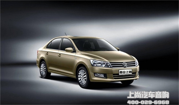 大眾桑塔納改裝意大利赫茲音響-陜西西安上尚汽車音響改裝