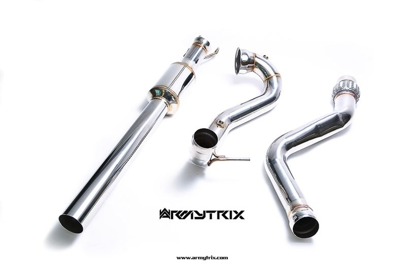 BENZ奔馳A45 CLA45改裝ARMYTRIX閥門排氣全段