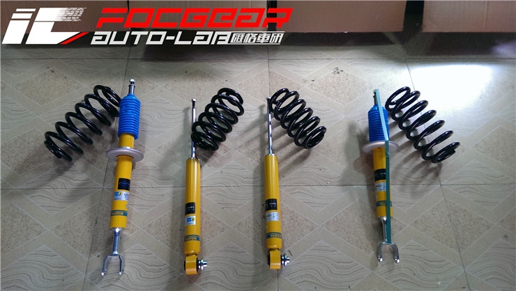 奧迪A6改裝美國ACE 19寸拋邊輪轂+米其林PSS輪胎+BILSTEIN B12避震 --長沙匯格車研專業(yè)奧迪改裝