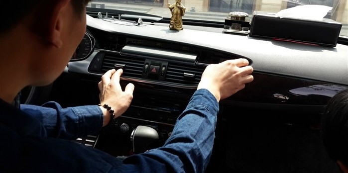 倒車無顧慮  奧迪A6l加裝倒車影像 A6l導(dǎo)航案例全記錄！