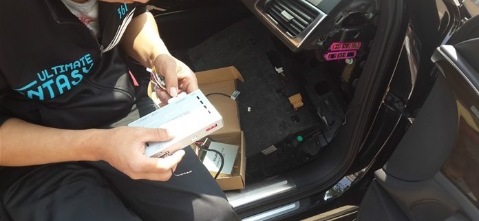 倒車無顧慮  奧迪A6l加裝倒車影像 A6l導(dǎo)航案例全記錄！