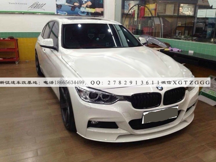 寶馬3系F30 F35改裝Performance排氣管大包圍