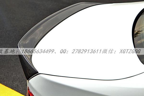 寶馬3系F30 F35改裝aspec碳纖維尾翼