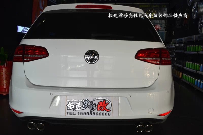 高爾夫7改裝升級Aupto高性能排氣系統(tǒng)