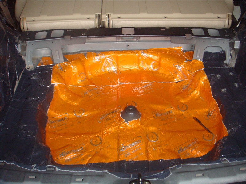 陜西西安上尚汽車(chē)音響現(xiàn)代途勝隔音工程