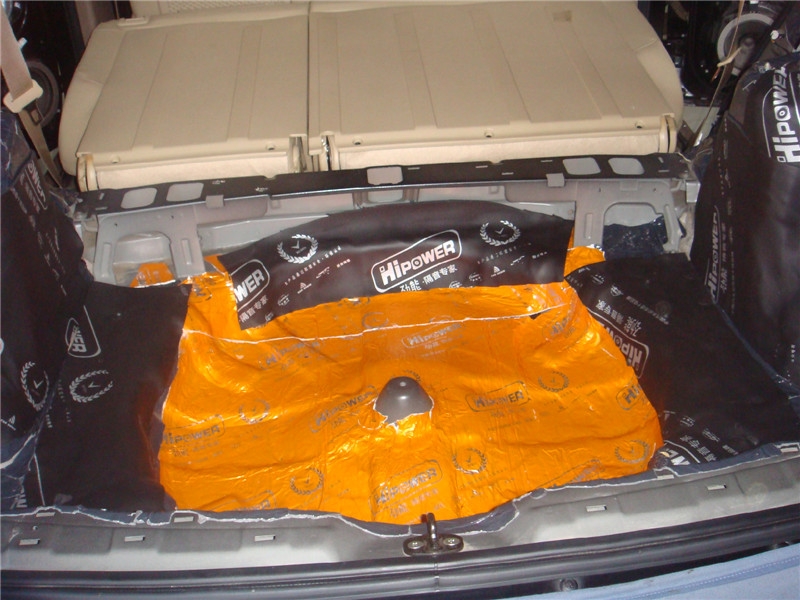 陜西西安上尚汽車(chē)音響現(xiàn)代途勝隔音工程