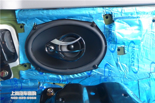 陜西西安上尚獵豹黑金剛改裝意大利赫茲音響