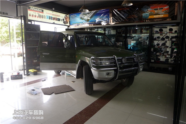 陜西西安上尚獵豹黑金剛改裝意大利赫茲音響