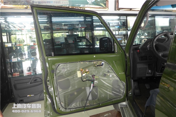 陜西西安上尚獵豹黑金剛改裝意大利赫茲音響