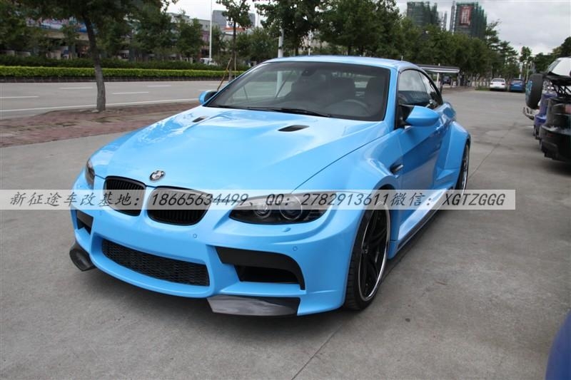 寶馬M3 E92改裝寬體大包圍