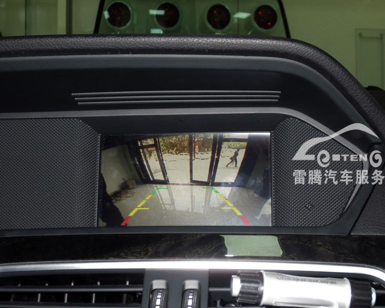 11款奔馳C200原車屏升級導(dǎo)航加裝凱立德導(dǎo)航 高清倒車影像