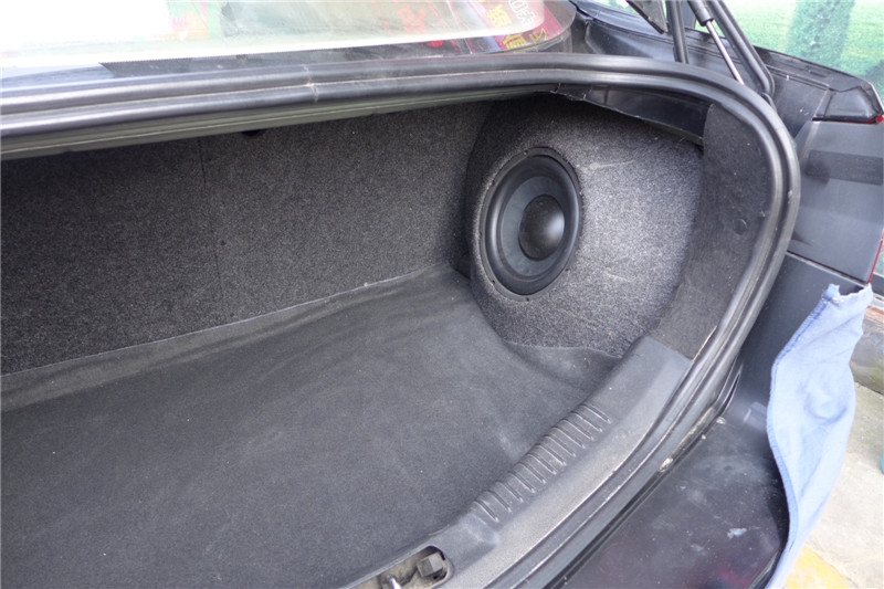 陜西西安上尚福特蒙迪歐致勝改裝意大利赫茲音響