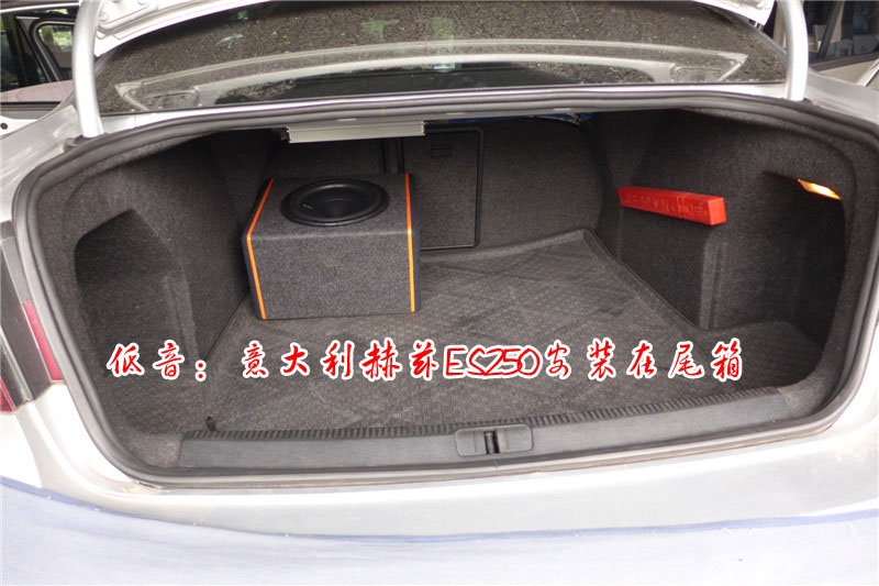 陜西西安上尚大眾邁騰改裝意大利赫茲音響