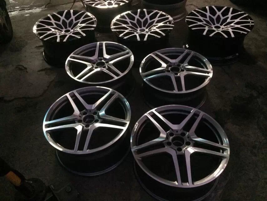 奔馳S400、裝20寸，S65 AMG