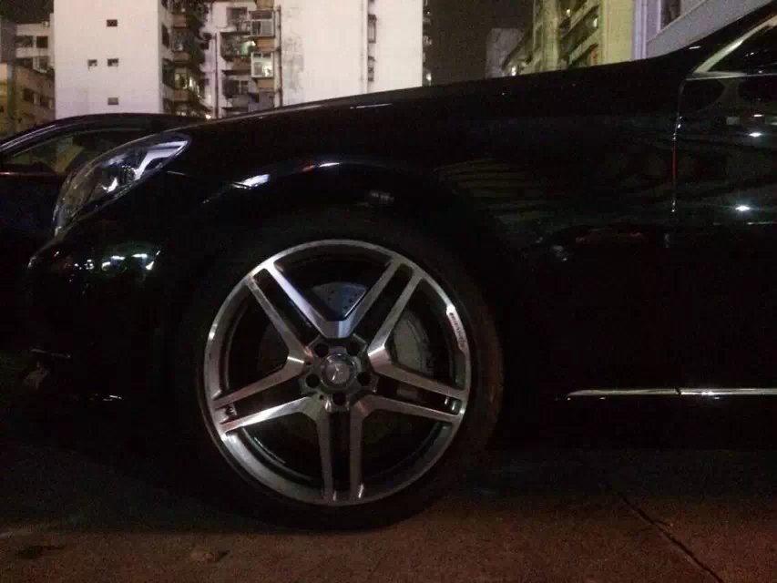 奔馳S400、裝20寸，S65 AMG