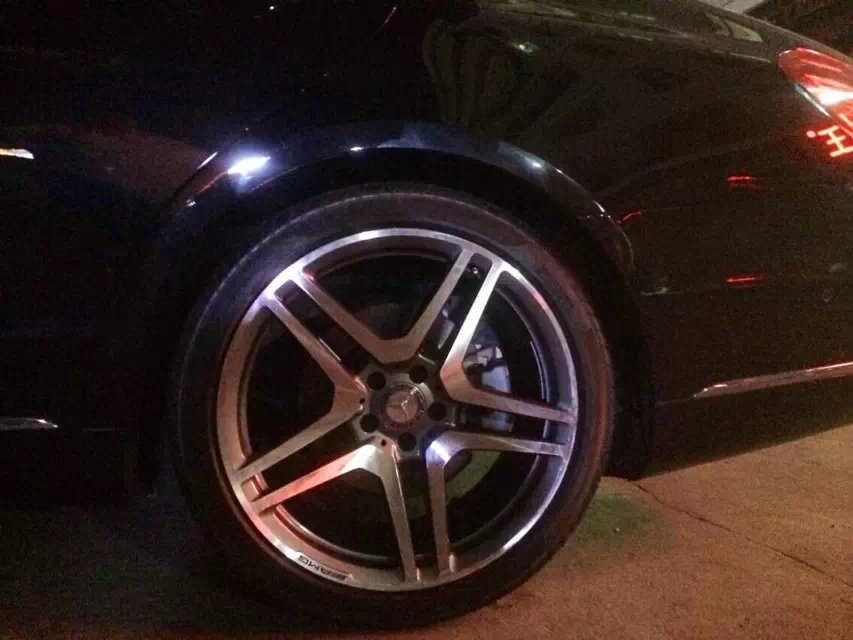奔馳S400、裝20寸，S65 AMG