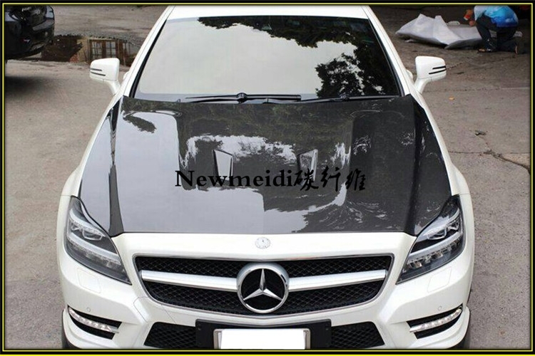 奔馳BenzCLS350 300碳纖維機(jī)蓋改裝機(jī)蓋碳纖維