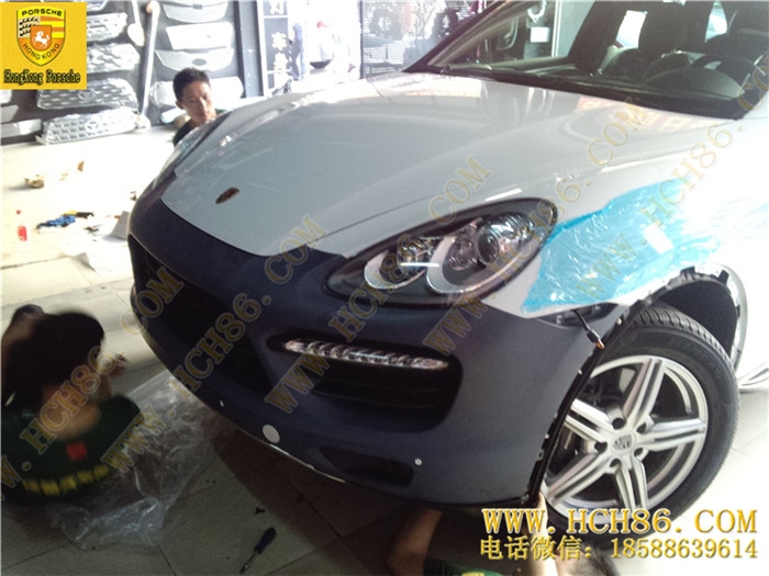 保時(shí)捷卡宴958改裝turbo大嘴套件