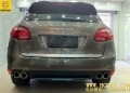 保時捷卡宴958原廠turbo款四出尾嘴 (4)