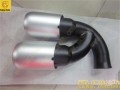 保時捷卡宴958原廠turbo款四出尾嘴 (9)