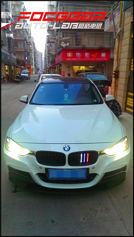 寶馬新3系F30改裝雅泛迪19寸旋壓輪轂/臺灣M-Performance包圍/LED中網(wǎng)--長沙匯格車研專業(yè)寶馬改裝
