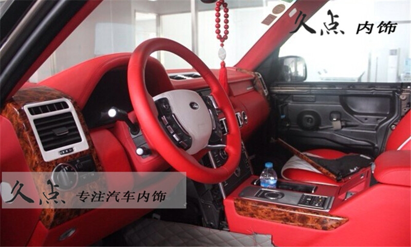 【久點(diǎn)內(nèi)飾】路虎尊貴紅內(nèi)飾整車升級(jí)改裝